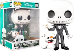 FUNKO The Nightmare Before Christmas - Jack Skellington With Zero 10" Pop! Vinyl Figure