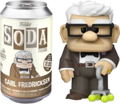 FUNKO Up - Carl Fredricksen Vinyl SODA Figure In Collector Can