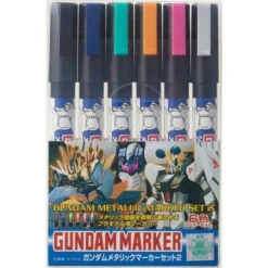 Mr. Hobby Gundam Marker Metallic Set 2